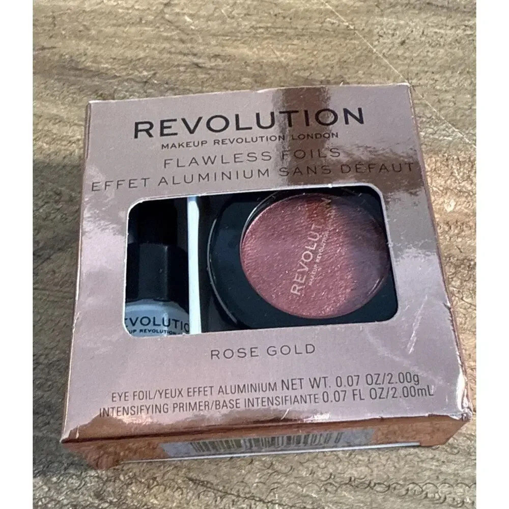 Revolution Flawless Foils Eye Foil…Rose Gold….NWB